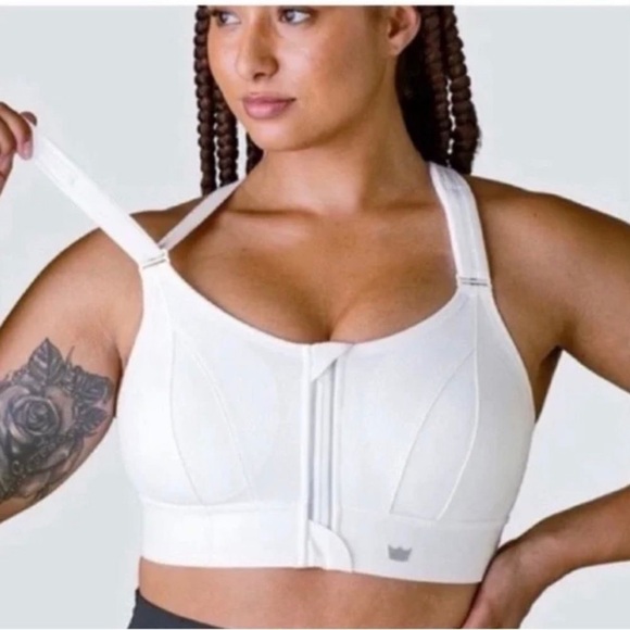 SHEFIT Other - SHEFIT Ultimate Sports Bra White Size 5Luxe